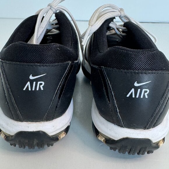 Nike Air Embellish Womens Size 7 Black White Casual Athletic Golf Shoes Cleats - Picture 6 of 9